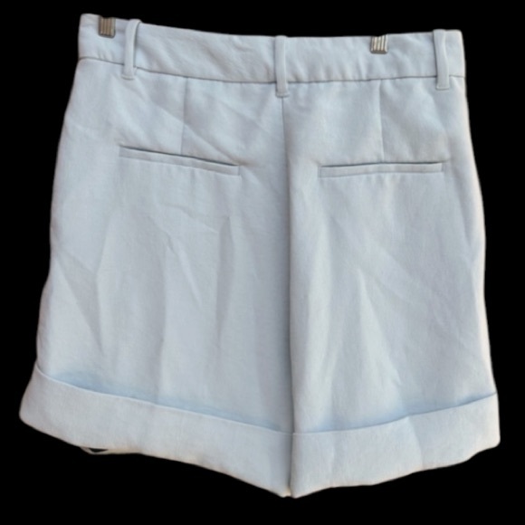 Aritzia Wilfred Labyrinth Short in Light Blue Size 12 trouser shorts - Picture 4 of 7